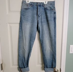 H&M Skinny Jeans Light Blue Wash Men's  31x34 Relaxed Skinny Tapered leg